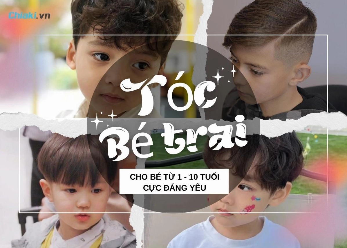 Bật mí các kiểu tóc cho bé trai ít tóc cực đáng yêu và cá tính 2026