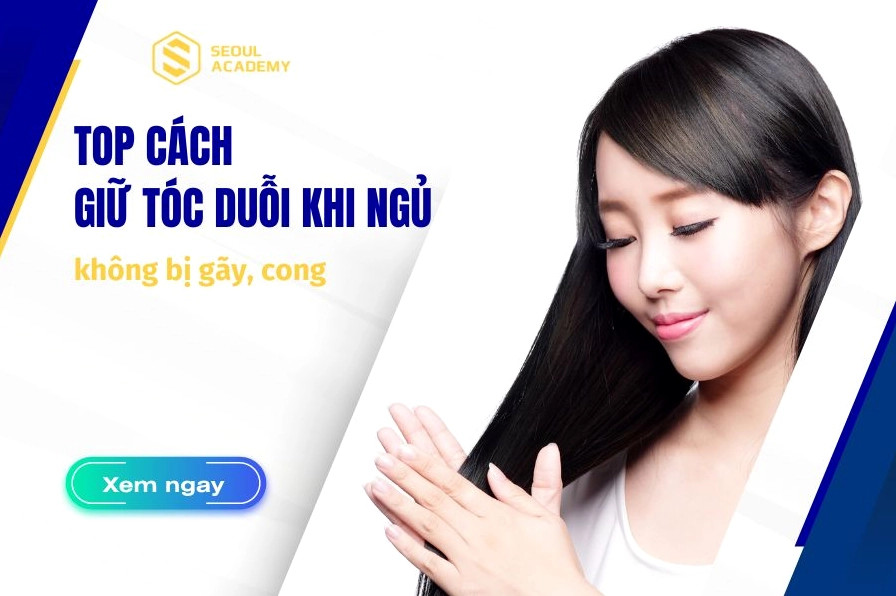 Bí quyết giữ tóc mới duỗi thẳng lâu khi ngủ