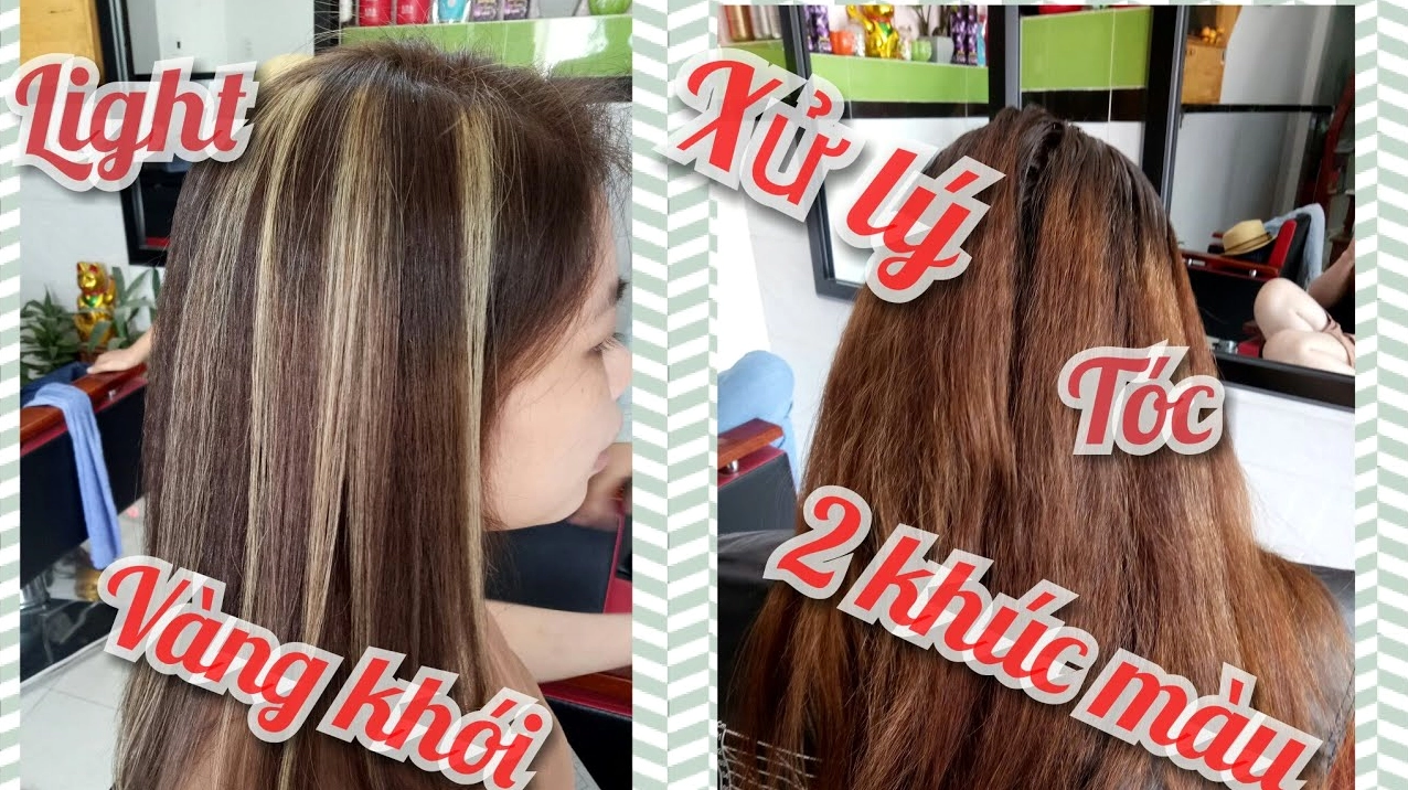 Bí quyết nhuộm tóc 2 khúc màu chuẩn salon tại nhà