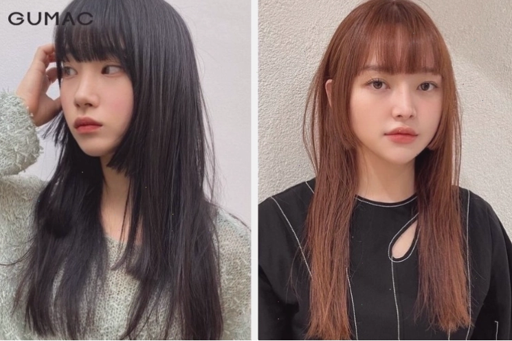 Biến hóa với tóc Hime cho người có mặt dài