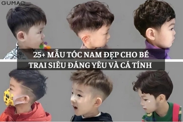 BST 25+ mẫu tóc nam đẹp cho bé trai siêu đáng yêu và cá tính
