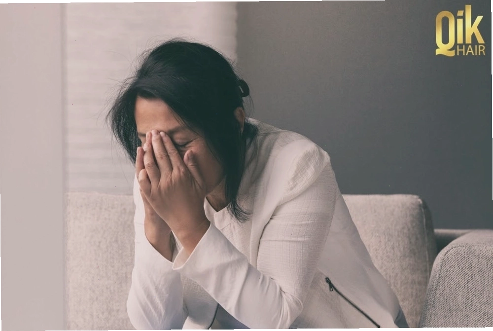 Căng thẳng thần kinh kéo dài ảnh hưởng đến sức khỏe da đầu và tóc