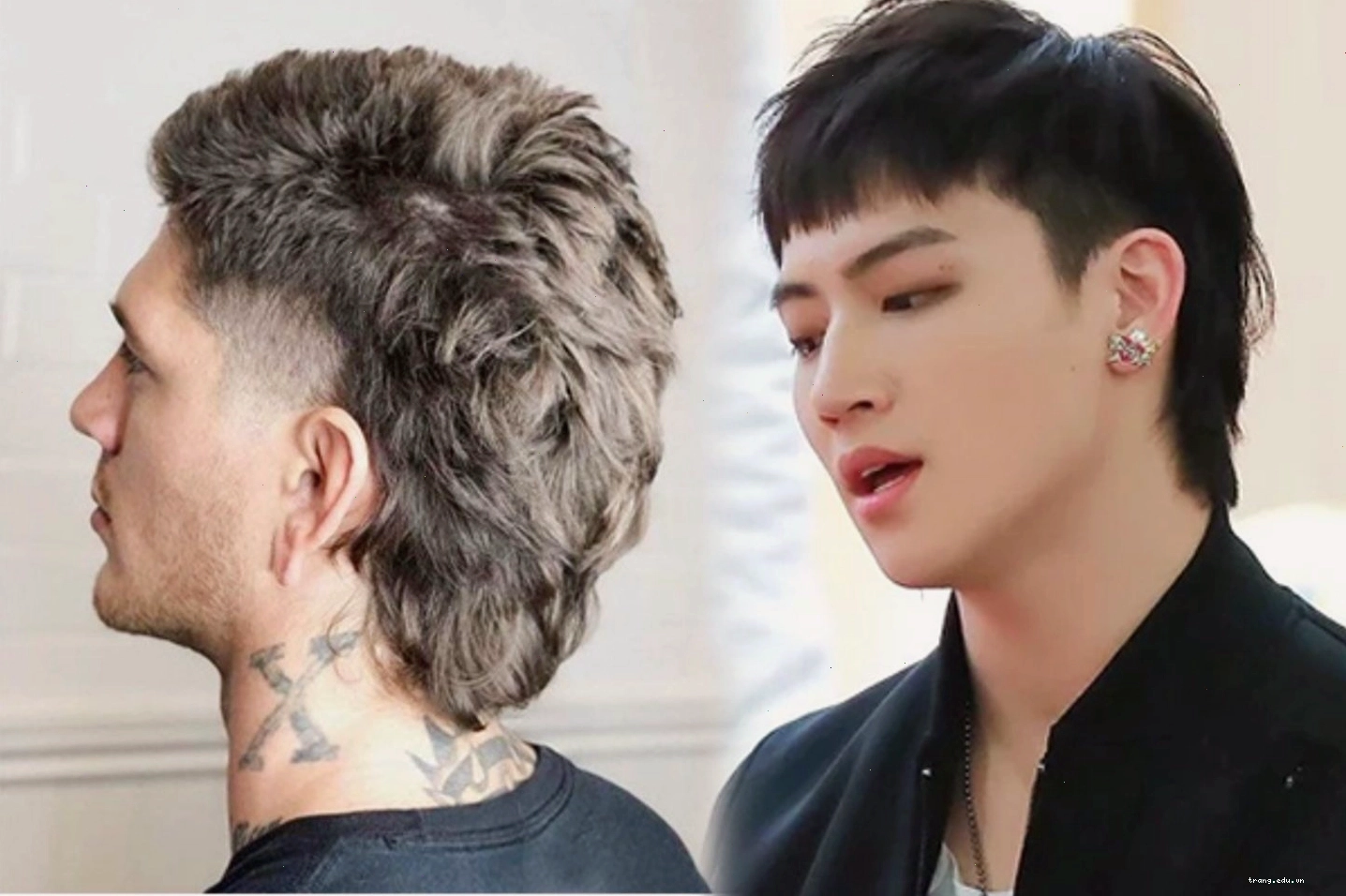 Cắt tóc mohican để gáy với điểm nhấn độc đáo