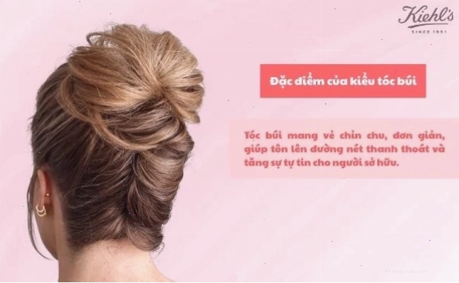 Đặc điểm nổi bật và ưu điểm của kiểu tóc búi