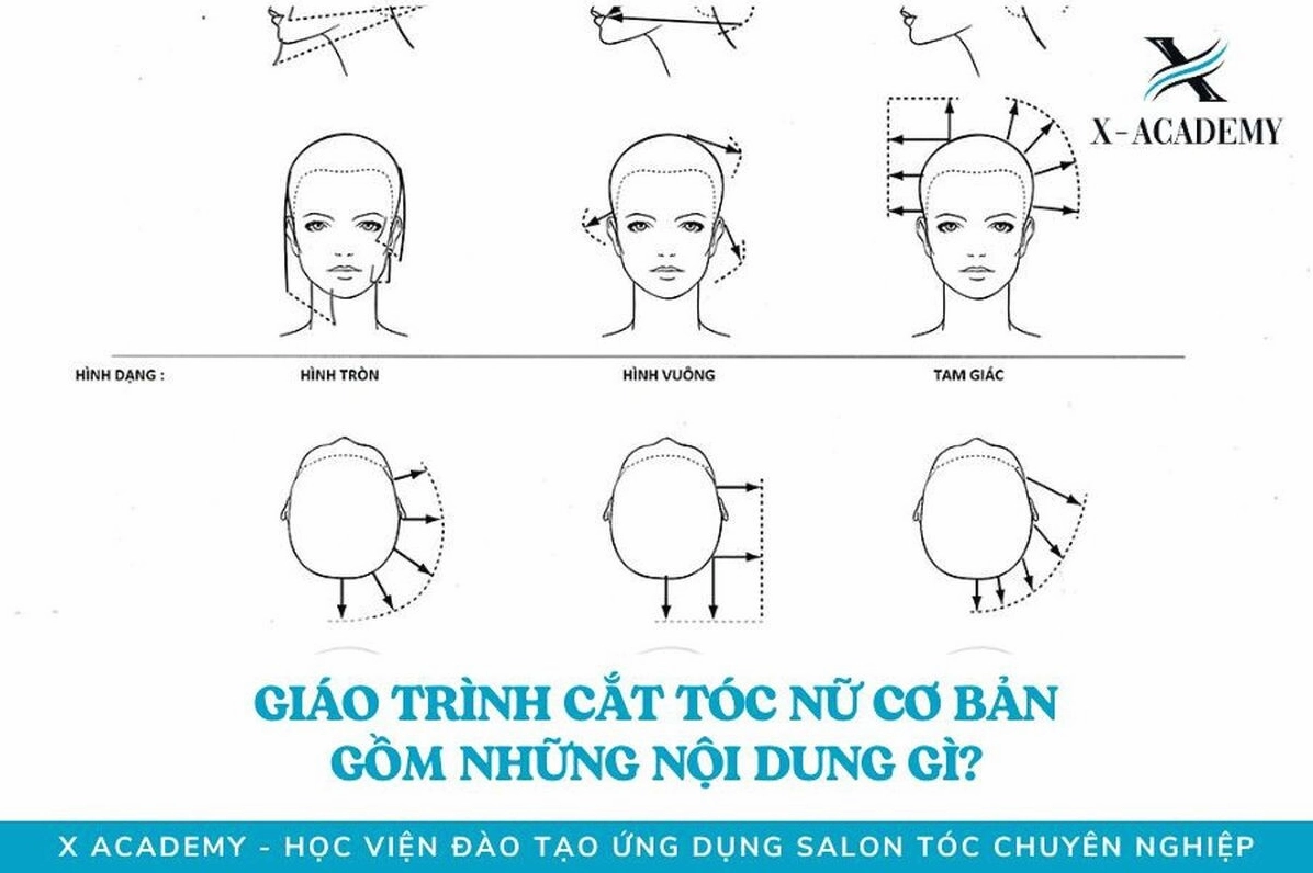 Giáo trình Cắt Tóc Nữ Cơ Bản: Nền Tảng Vững Chắc Cho Mọi Nhà Tạo Mẫu