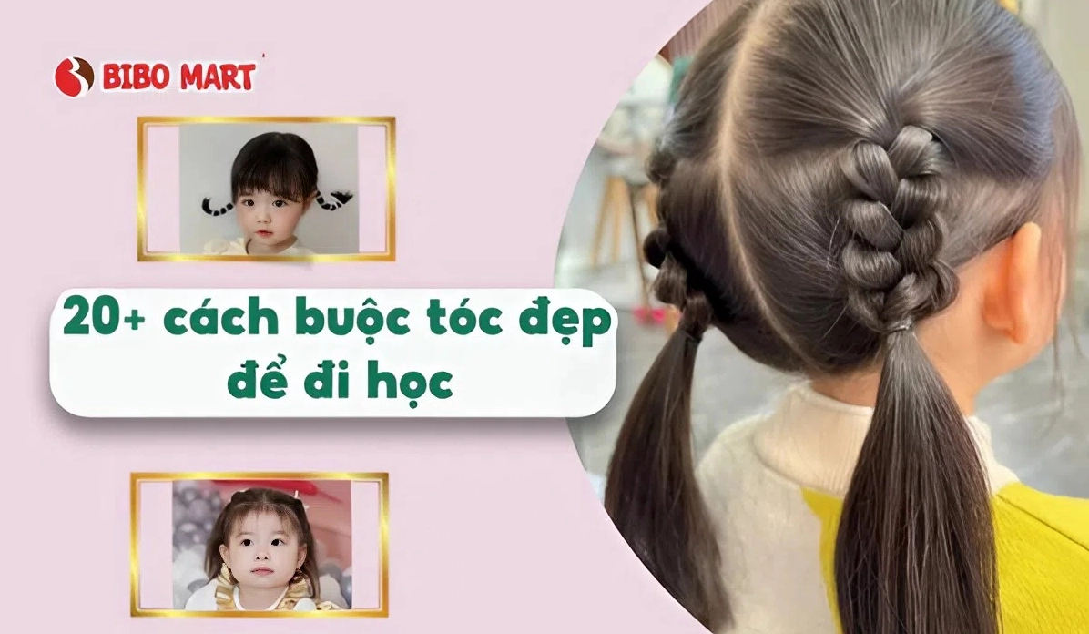 Gợi ý 20+ kiểu tết tóc đẹp cho bé gái thêm xinh xắn
