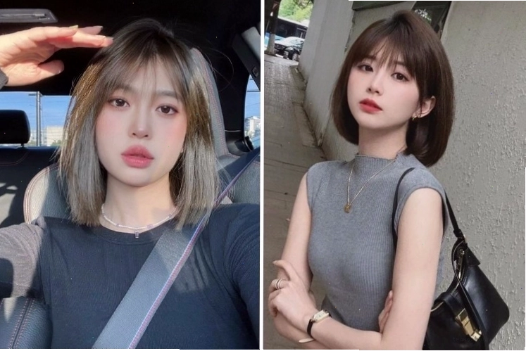 Gợi ý kiểu tóc ngắn cho người mặt gầy má hóp