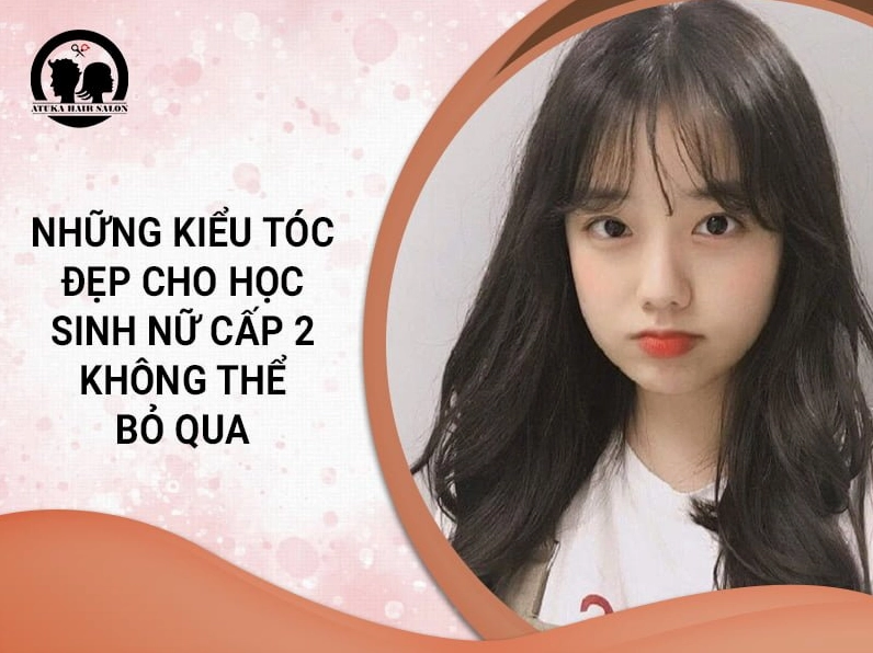 Khám phá kiểu tóc layer cho học sinh nữ cấp 2 thêm xinh xắn