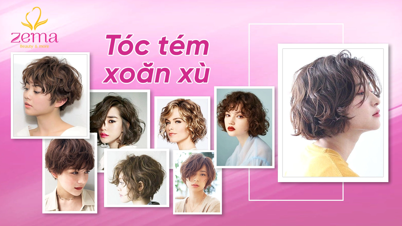 Khám phá ngay tóc tém uốn gợn sóng: Xu hướng tóc đẹp 2026