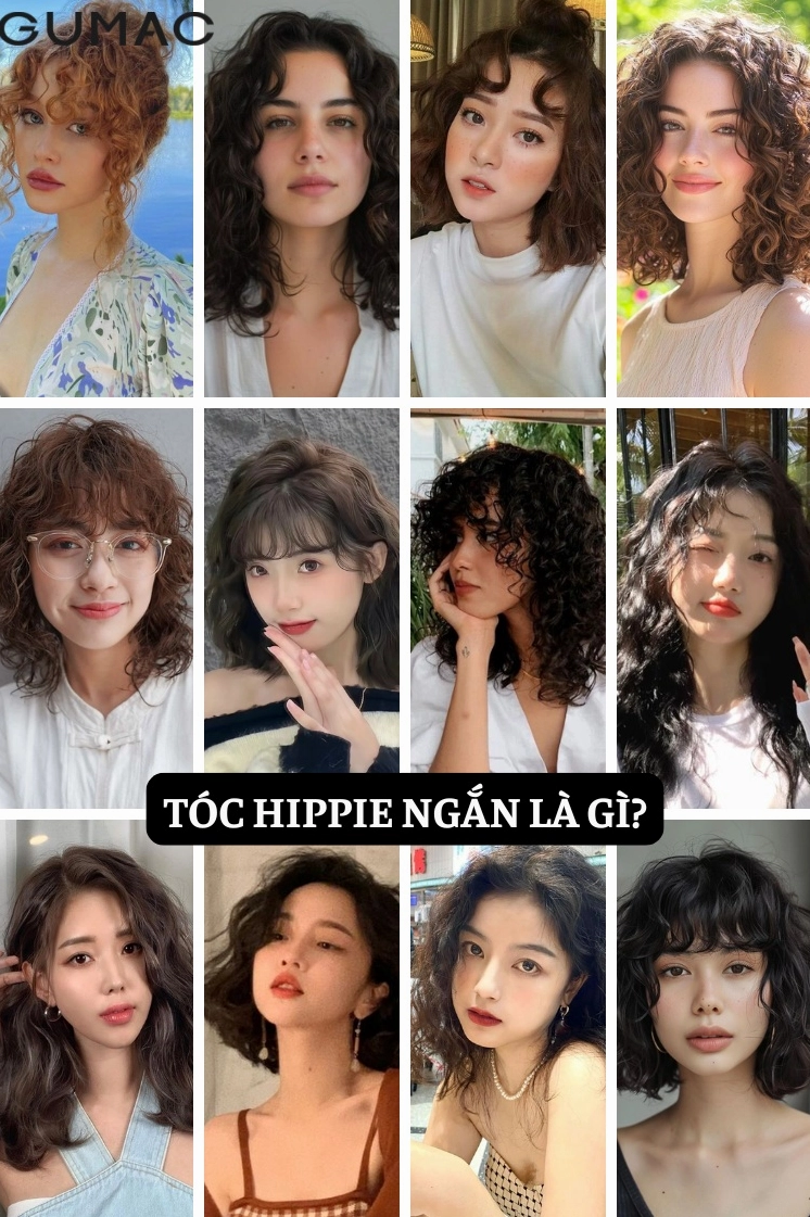 Khám phá tóc xoăn ngắn hippie: Xu hướng tóc 2026 cho mọi khuôn mặt