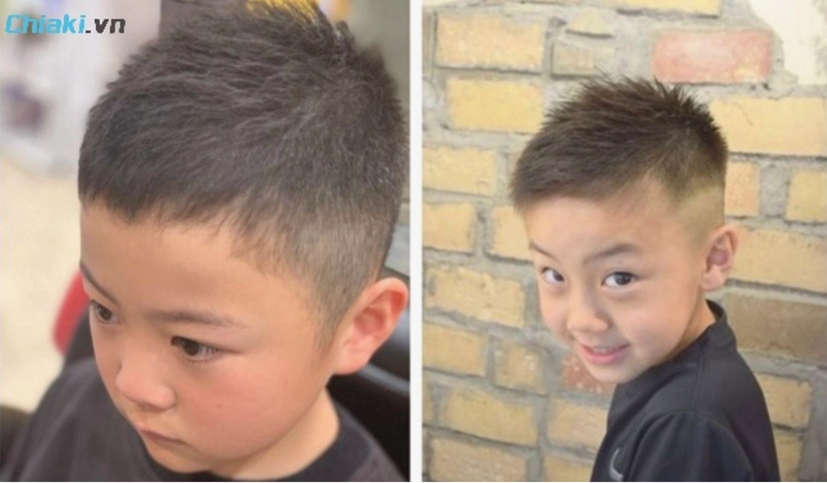 Kiểu đầu đinh cá tính cho bé trai năng động