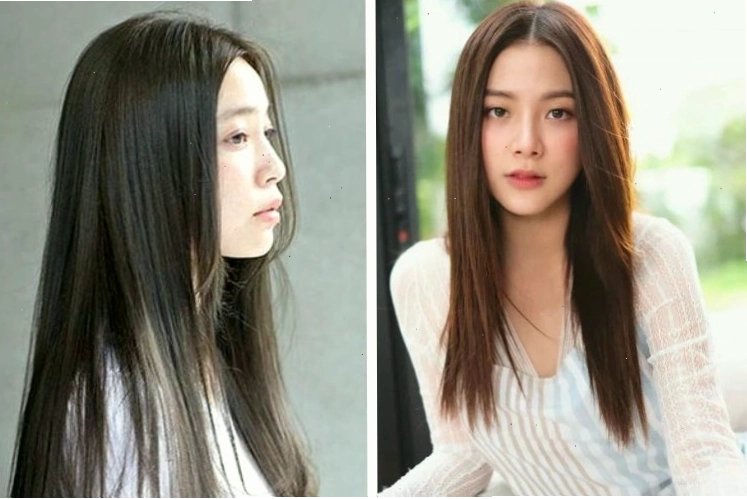 Kiểu duỗi tóc dài tự nhiên suôn mượt