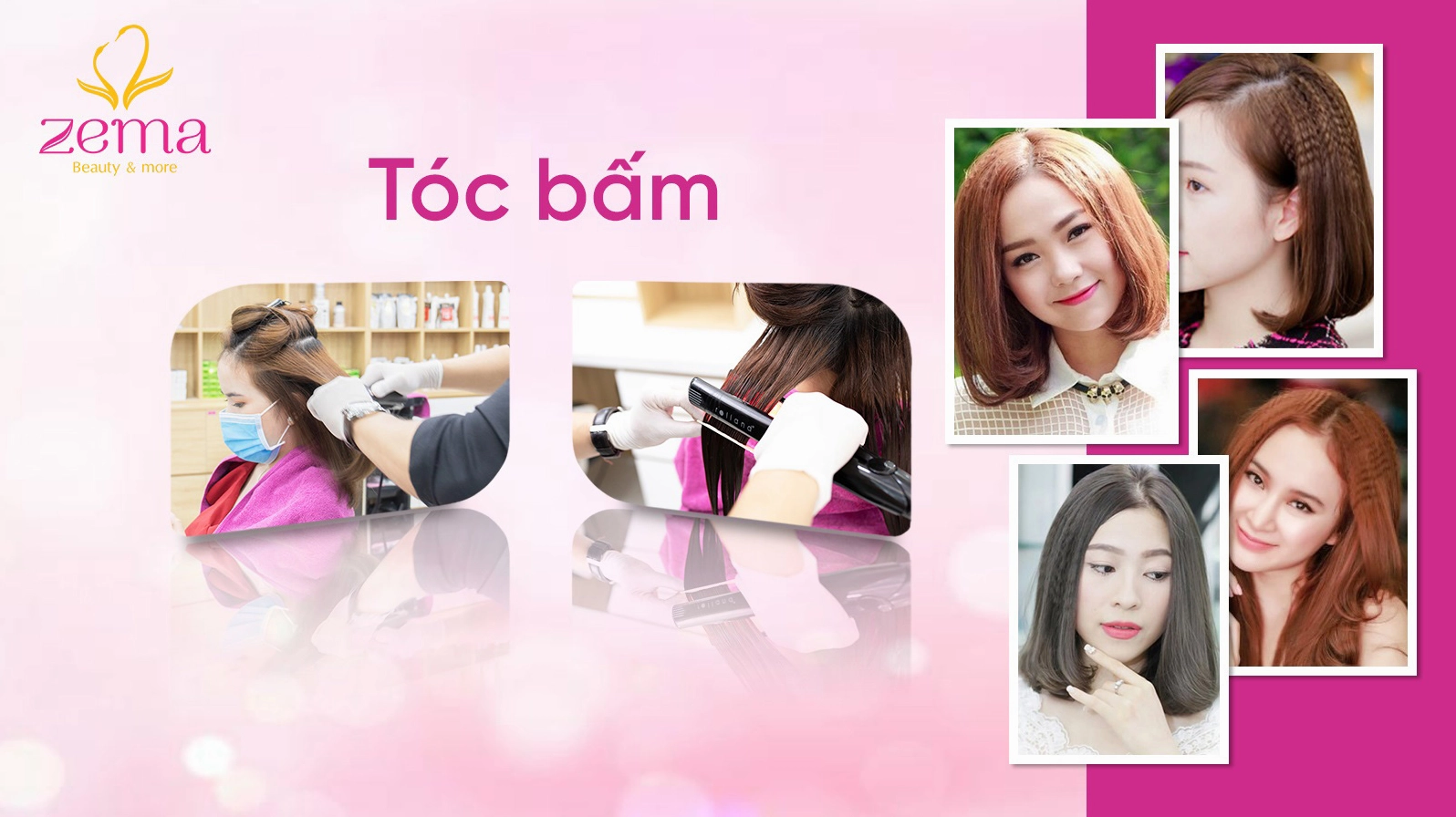 Kiểu Tóc Bấm Trong Duỗi Ngoài: Xu Hướng Làm Phồng Tự Nhiên Đầy Cuốn Hút