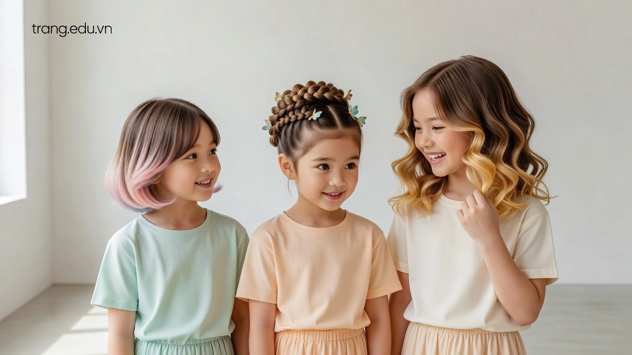 Kiểu Tóc Bé Gái