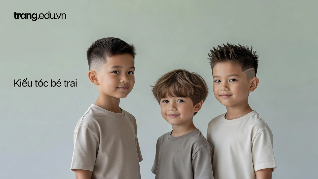 Kiểu Tóc Bé Trai