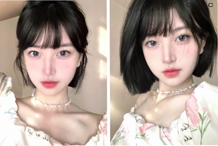 Kiểu tóc bob duỗi thẳng cho nàng mặt tròn