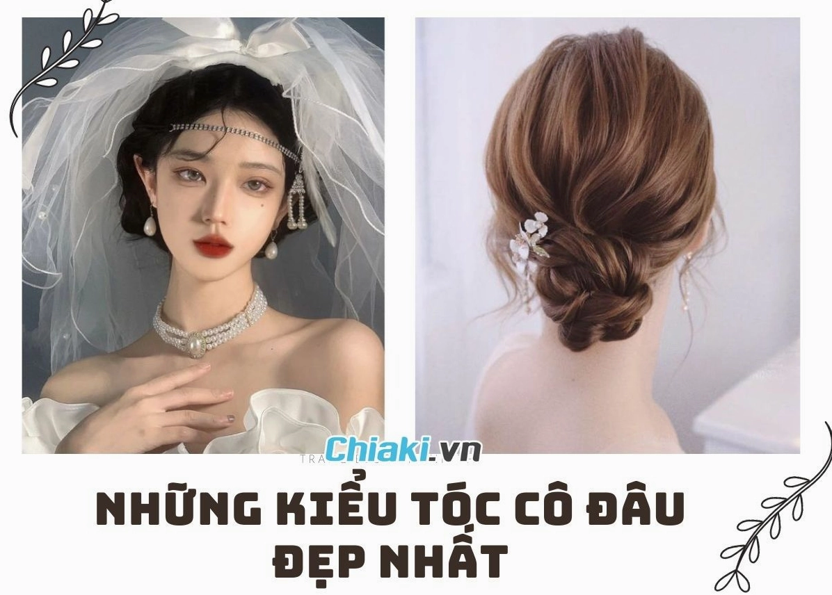 Kiểu Tóc Cô Dâu Đơn Giản Mà Sang Trọng: Tỏa Sáng Dịu Dàng Ngày Cưới