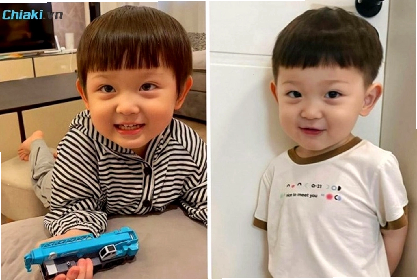 Kiểu tóc đầu nấm cho bé trai 3 tuổi