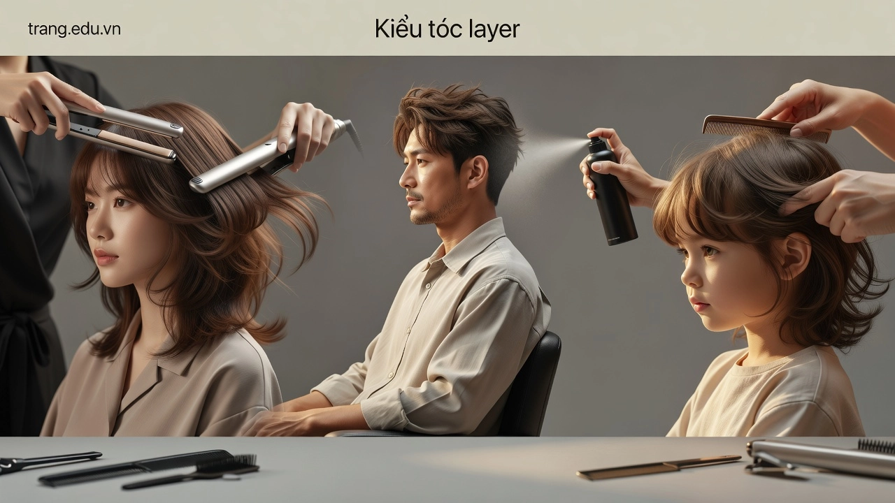 Kiểu Tóc Layer