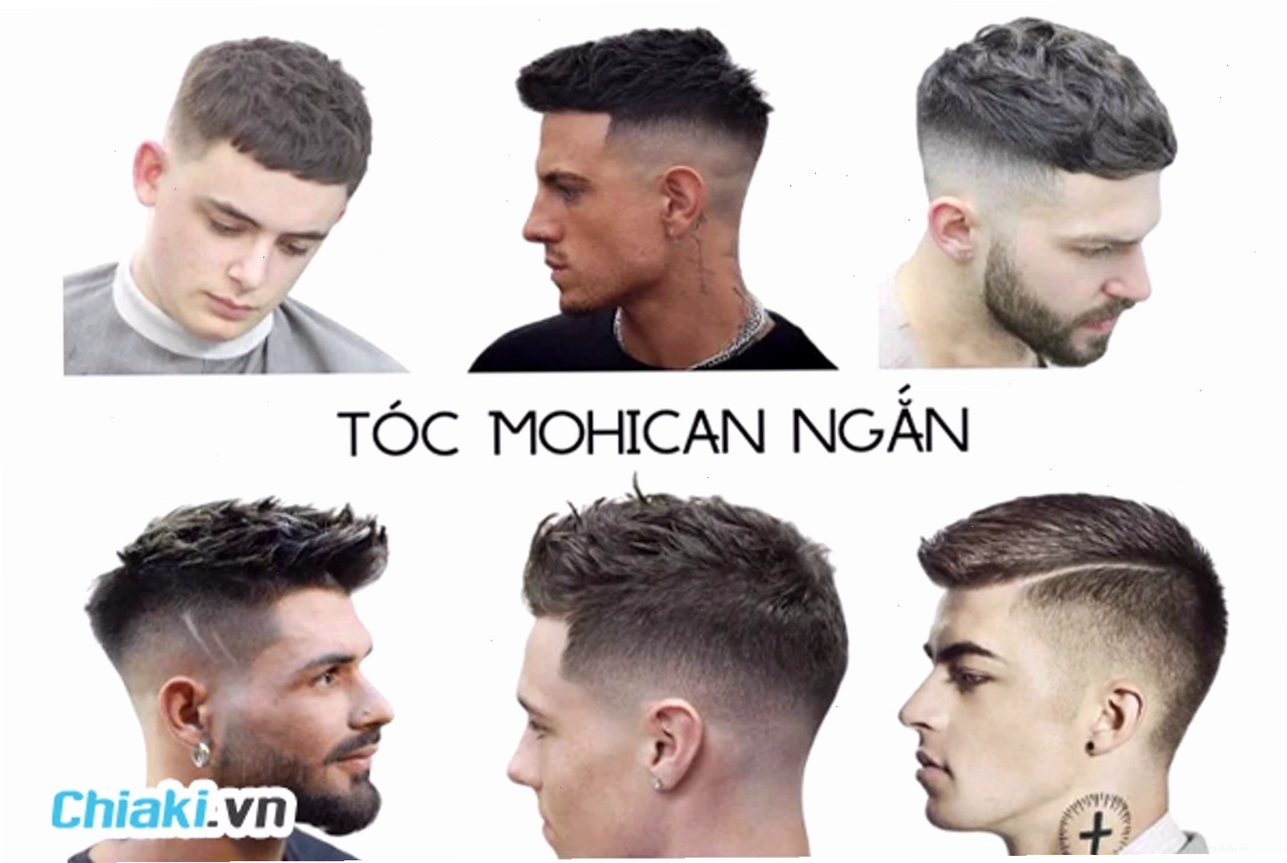 Kiểu tóc Mohican (còn được gọi là kiểu tóc Mohawk) cổ điển