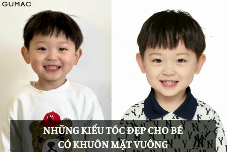 Kiểu tóc nam đẹp cho bé trai mặt vuông với phong cách side part