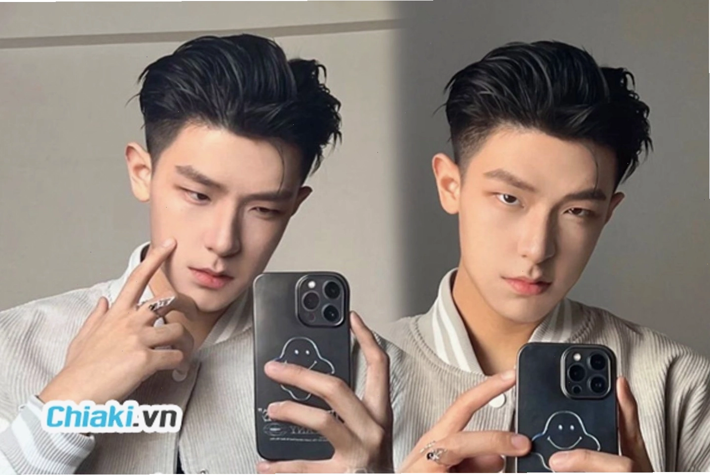 Kiểu tóc nam mohican vuốt ngược đầy thời thượng