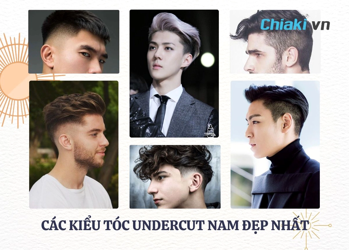 Kiểu tóc nam undercut mái ngắn: 40+ lựa chọn sành điệu cho năm 2026