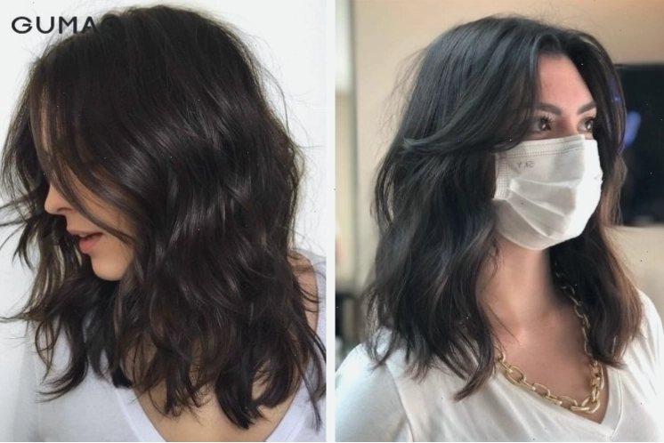 Kiểu tóc nữ ngắn ngang vai uốn gợn sóng mềm mại và nữ tính