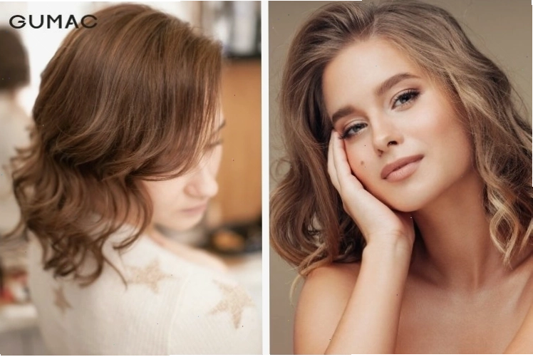 Kiểu tóc nữ ngắn ngang vai uốn gợn sóng tự nhiên