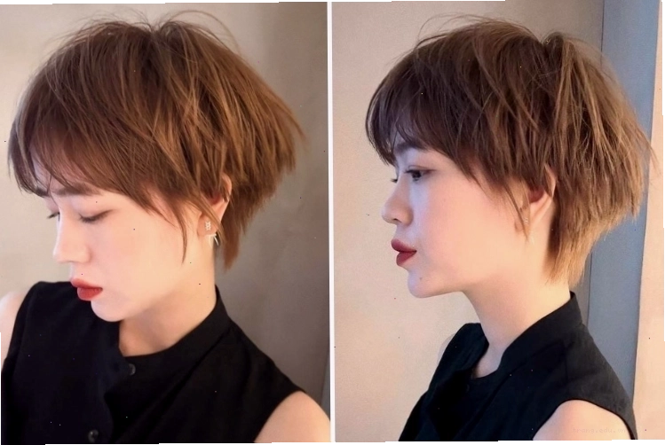 Kiểu tóc tém pixie cho nữ mặt tròn