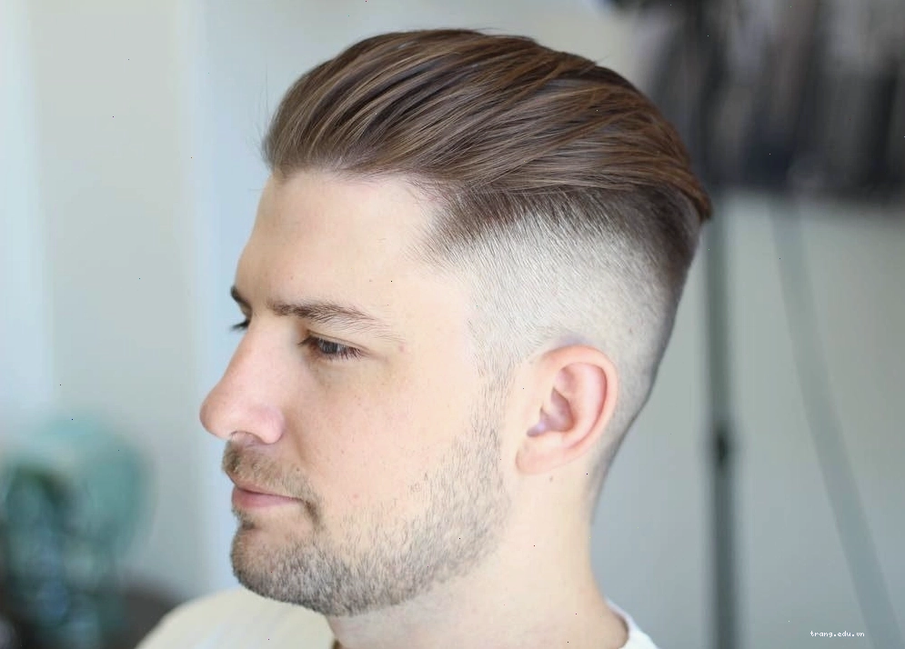 Kiểu tóc undercut với độ dài từ ngắn đến trung bình cho nam