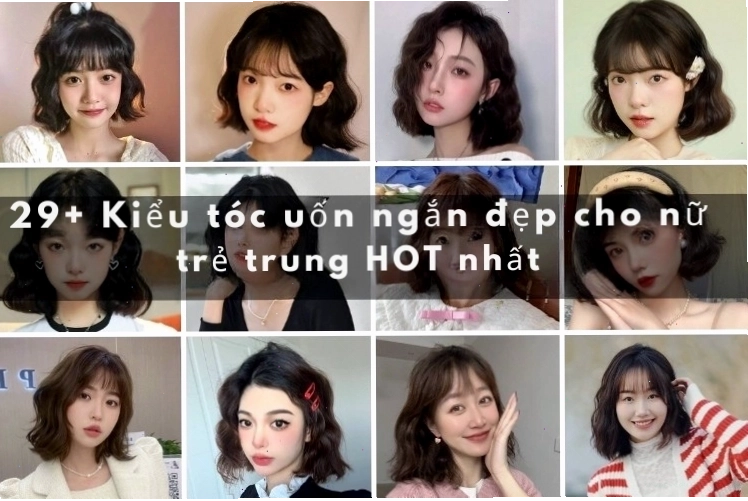 Kiểu tóc uốn ngắn