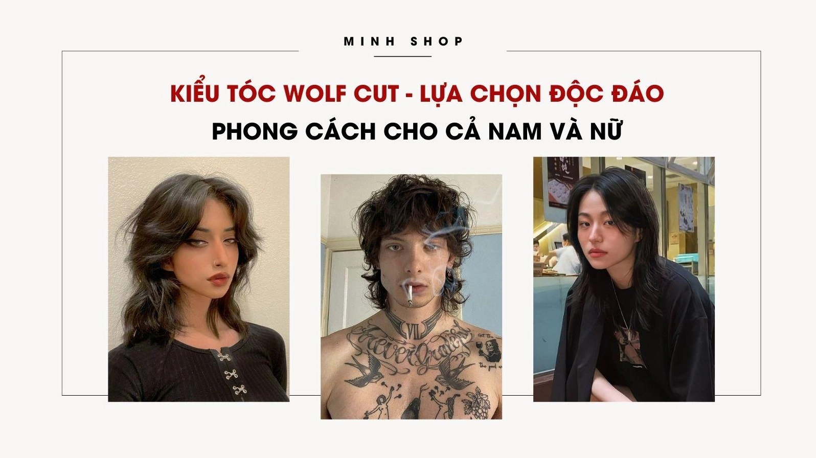 Kiểu tóc Wolf Girl ngắn: Nét cá tính và sành điệu cho phái nữ 2026