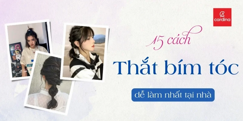 Mách bạn cách thắt bím hai bên cho tóc ngắn cực xinh