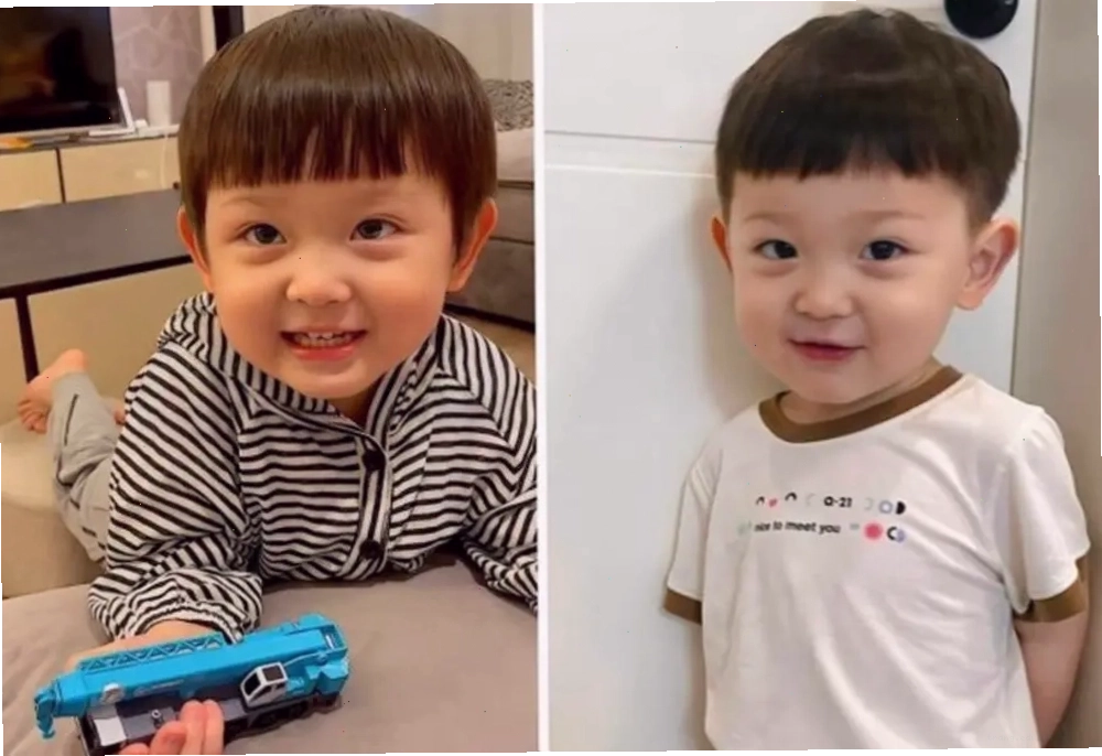 Mái ngố Hàn Quốc dễ thương cho bé trai 3 tuổi