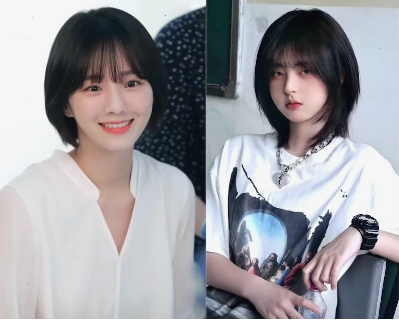 Makeup tone đào cho nàng tóc ngắn