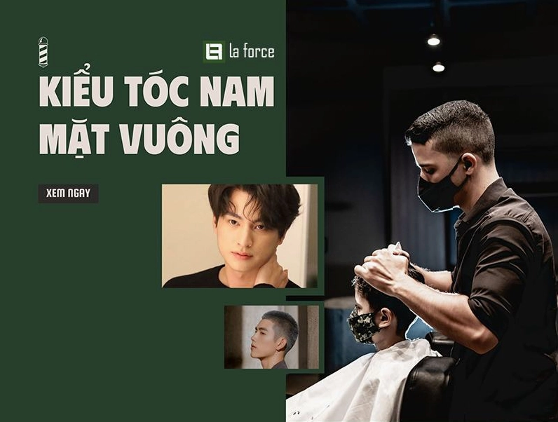 Mặt vuông trán cao để tóc gì? Tuyển tập các kiểu tóc nam & nữ 2026