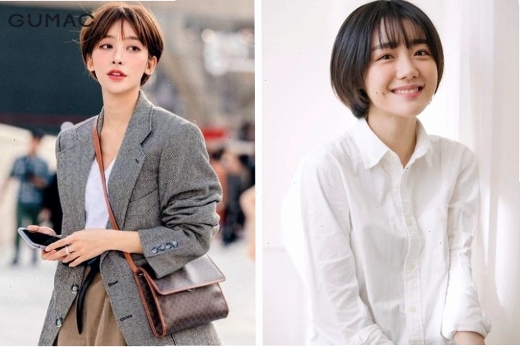 Minh họa các dáng mặt khác nhau và kiểu tóc pixie phù hợp