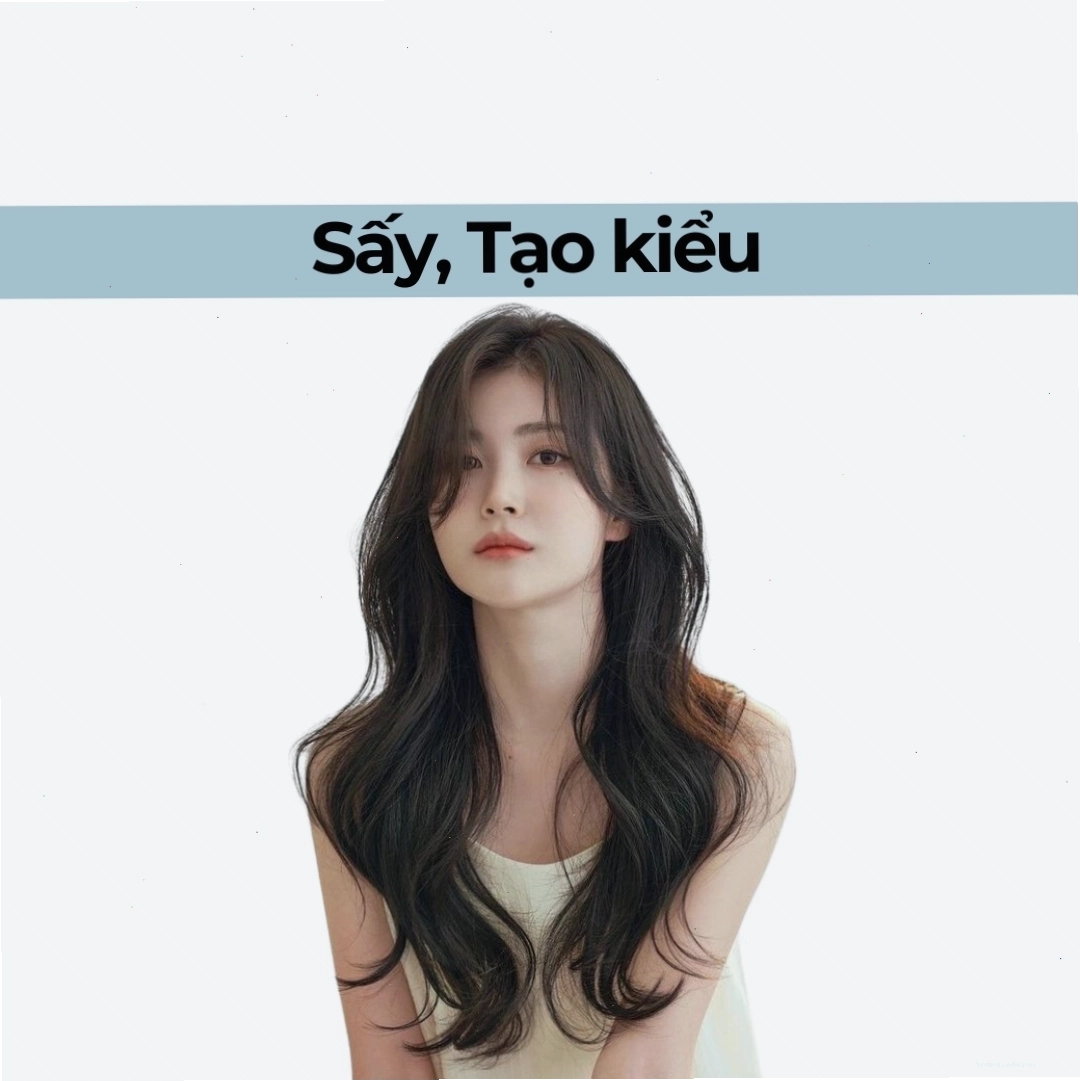 Minh họa kiểu tóc layer nữ ngắn trẻ trung và hiện đại