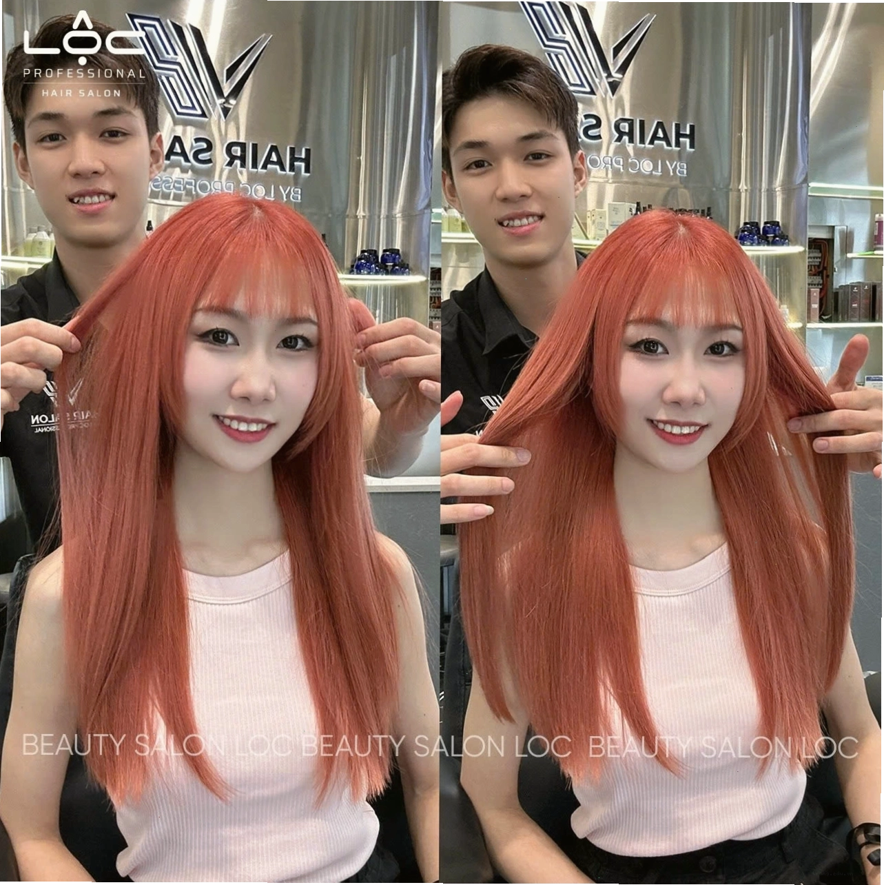Mô tả cơ chế hoạt động của duỗi tóc hơi nước với hơi nước làm mềm tóc