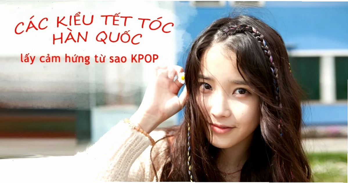 Tết tóc 2 bên đuôi buộc cao tạo sự năng động