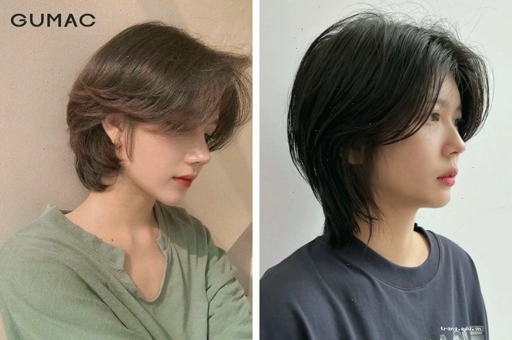 Tóc 2 tầng nữ phong cách tomboy cá tính