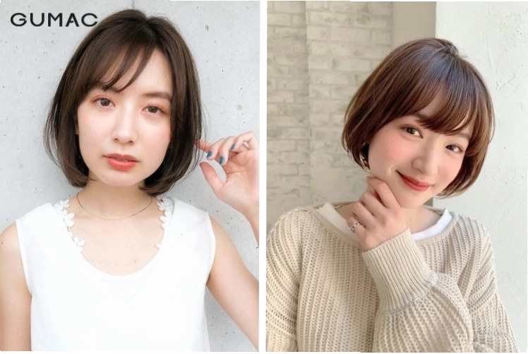Tóc bồ câu ngắn nhuộm màu thời thượng