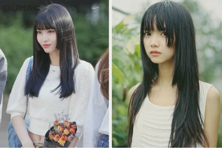 Tóc cắt Hime cho mặt tròn thêm hài hòa
