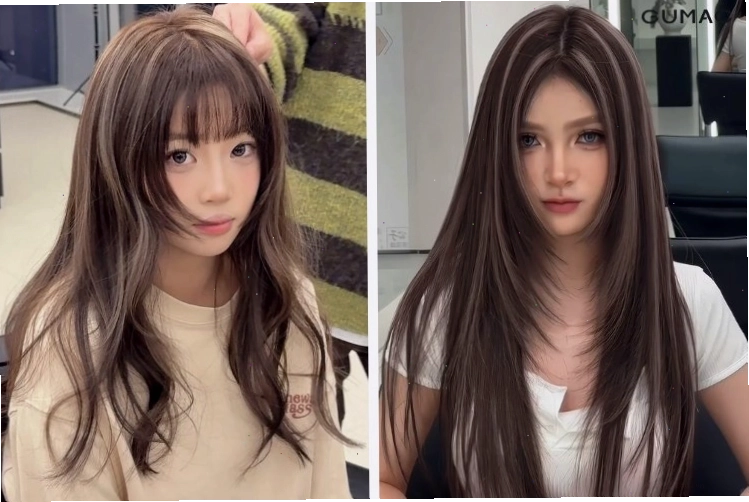 Tóc highlight sợi nhỏ mang lại vẻ đẹp nhẹ nhàng