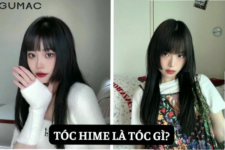 Tóc Hime ngắn xinh đẹp