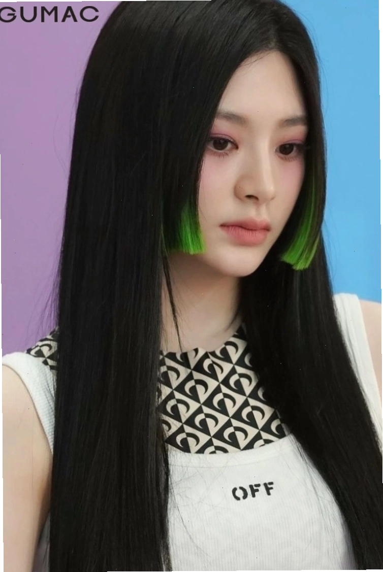 Tóc Hime nhuộm highlight