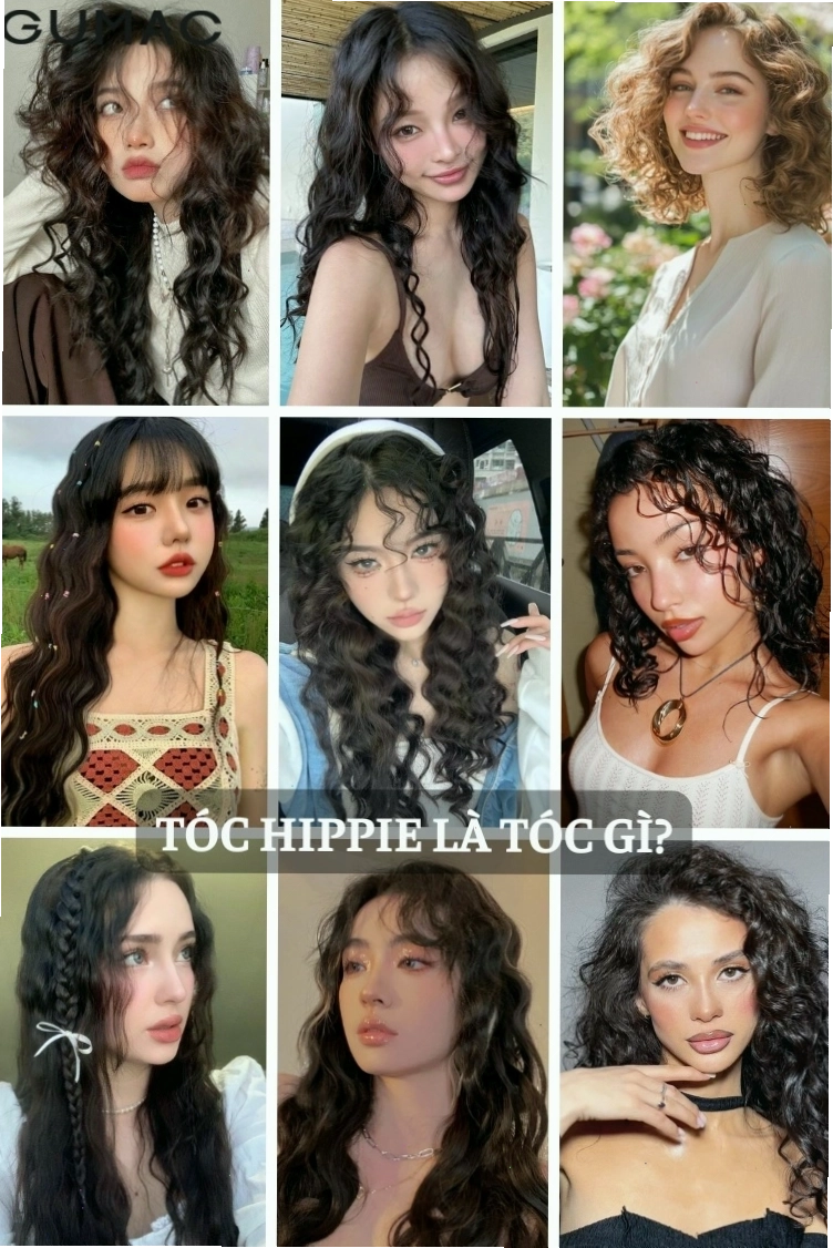 Tóc hippie là tóc gì? Hiểu rõ về kiểu tóc xoăn xù mì độc đáo