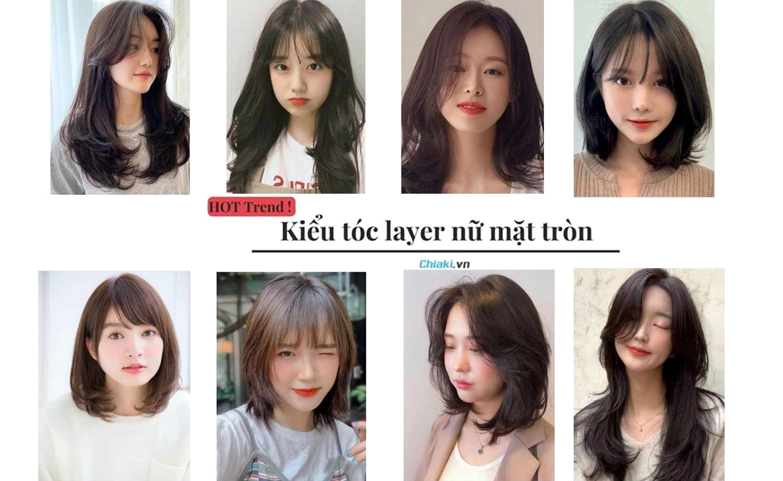 Tóc Layer Mái Thưa Cho Mặt Tròn: Bí Quyết Che Khuyết Điểm Tinh Tế 2026