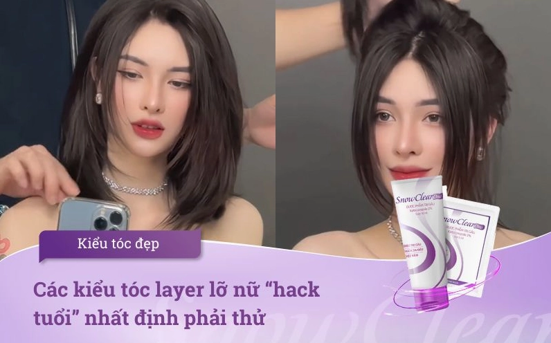 Tóc Layer Nữ Lỡ: 50+ Kiểu Mẫu Đẹp Bắt Trend 2026